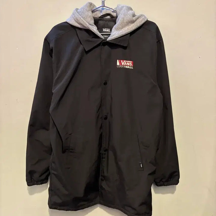 [BUNJANG] Vans Hooded Coach Jacket / 반스 후드도킹 코치 자켓