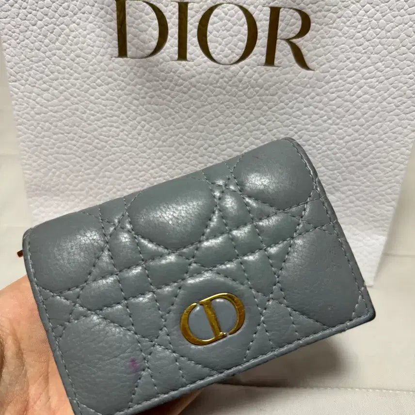 [BUNJANG] [정품] 디올 카로 글리신 지갑 / [정품] 디올 카로 글리신 지갑