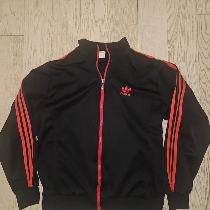 [BUNJANG] Adidas Firebird Track Jacket (Black/Red) / 아디다스 져지 파이어버드 검빨