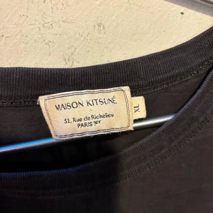 [BUNJANG] Maison Kitsune Fox Short Sleeve T-shirt / 메종키츠네 정품 폭스 반팔티