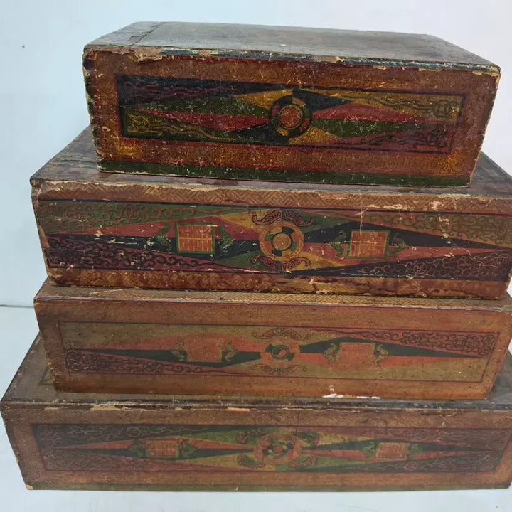[BUNJANG] Vintage Wooden Box Set / 옛날 나무상자