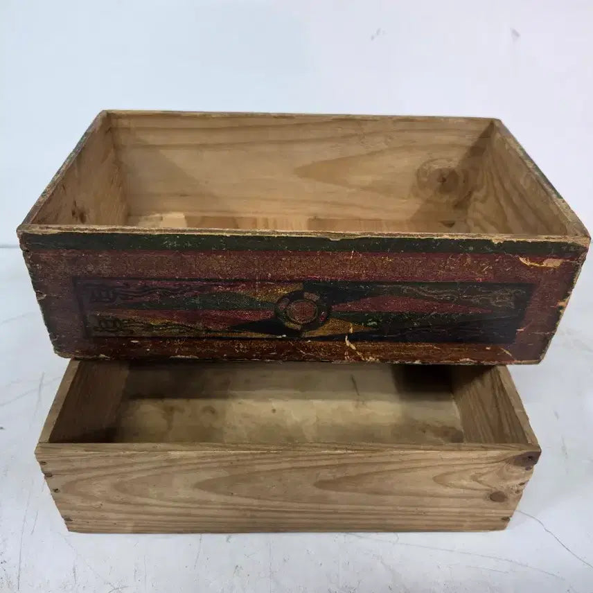 [BUNJANG] Vintage Wooden Box Set / 옛날 나무상자