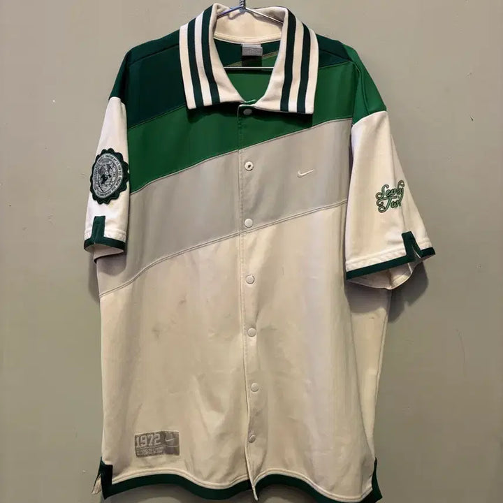 [BUNJANG] Nike Old School Oregon Jersey (XL) / 나이키 올드스쿨 오레곤 반팔져지 (얼룩)