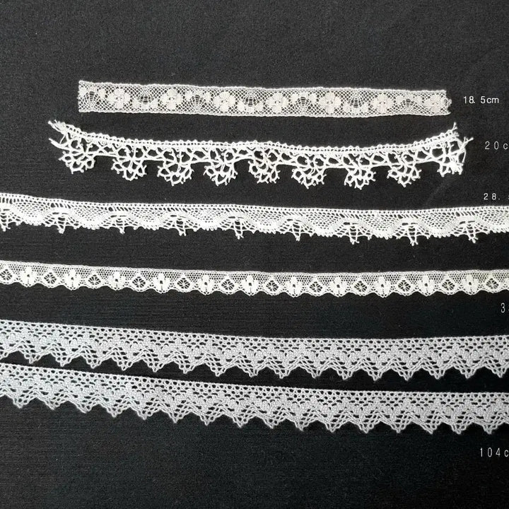 [BUNJANG] Antique French Lace and Brooch Set / 앤틱 프랑스 레이스,브로치 세트