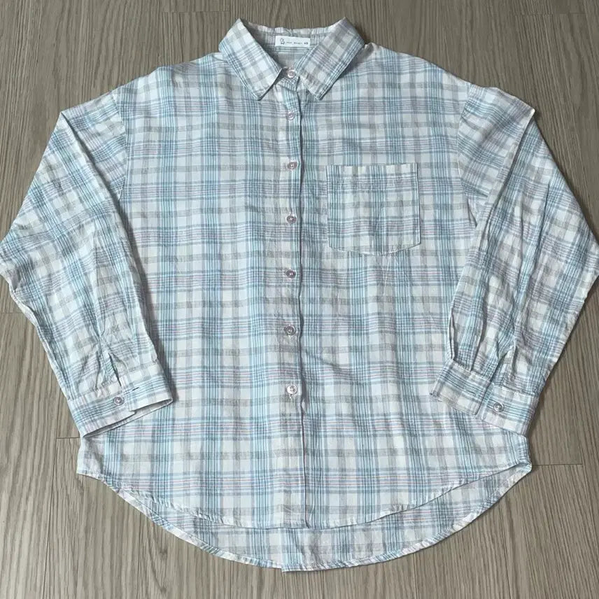 [BUNJANG] Slow and French, Striped &amp; Checked Short Sleeve Shirts / 에이블리 슬로우앤드 반팔 셔츠 스트라이프 셔츠 체크 셔츠