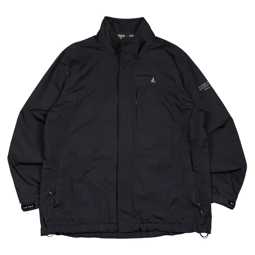 [BUNJANG] Beanpole Black Poly-shell Blouson Jacket / 빈폴 블랙 폴리쉘 블루종