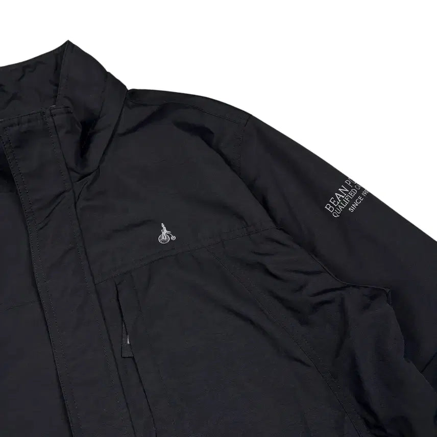 [BUNJANG] Beanpole Black Poly-shell Blouson Jacket / 빈폴 블랙 폴리쉘 블루종