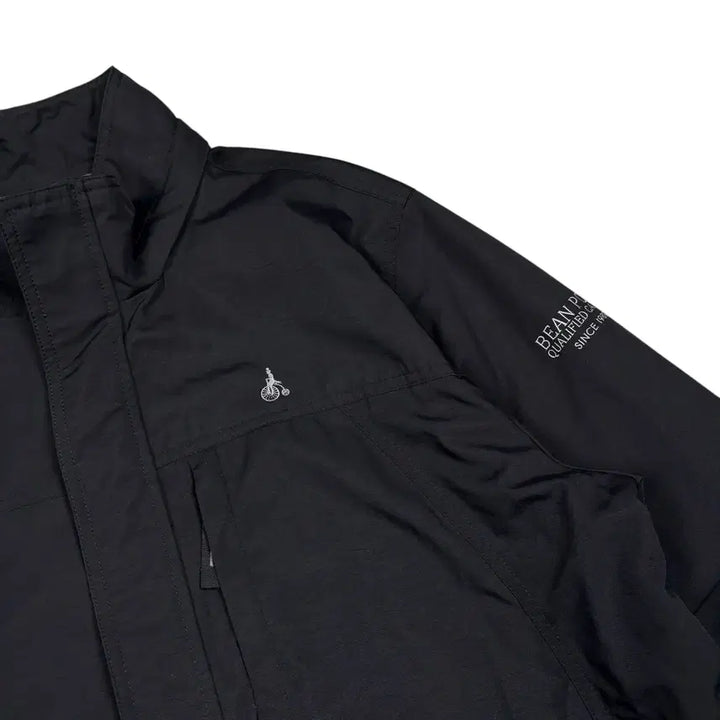 [BUNJANG] Beanpole Black Poly-shell Blouson Jacket / 빈폴 블랙 폴리쉘 블루종