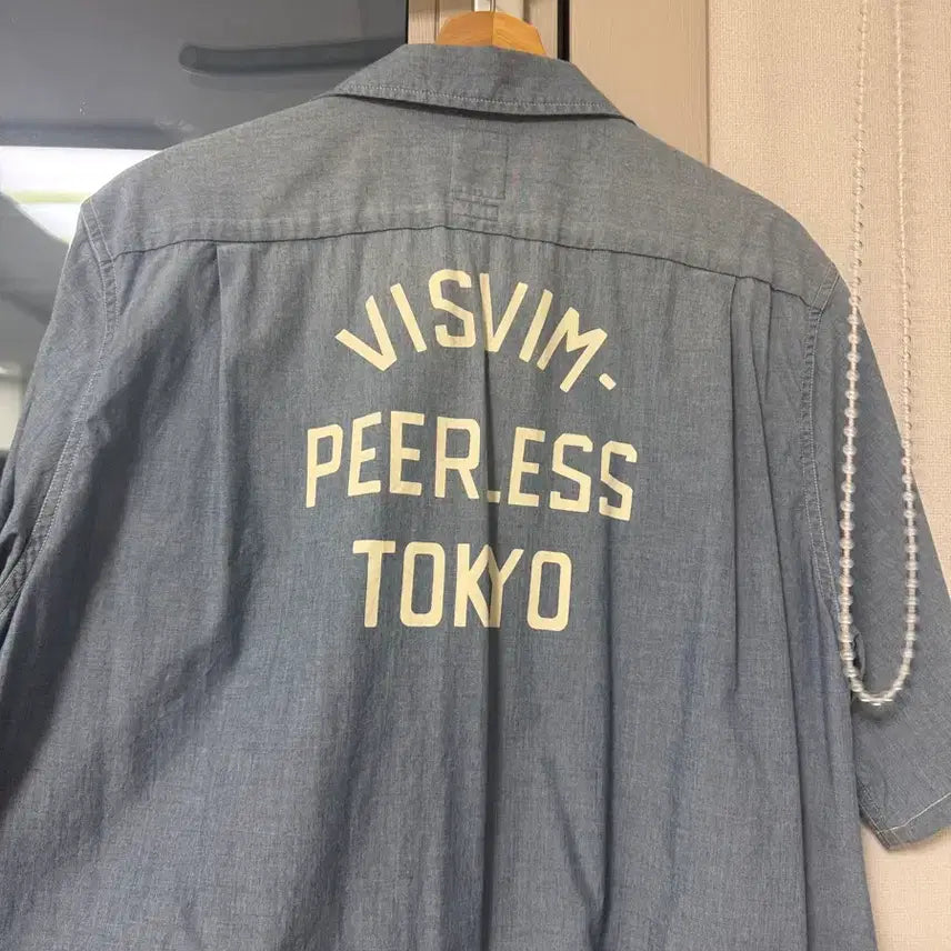 [SOLD OUT] visvim 23awKEESEY SHIRT S/S CHAMBRAY 4사이