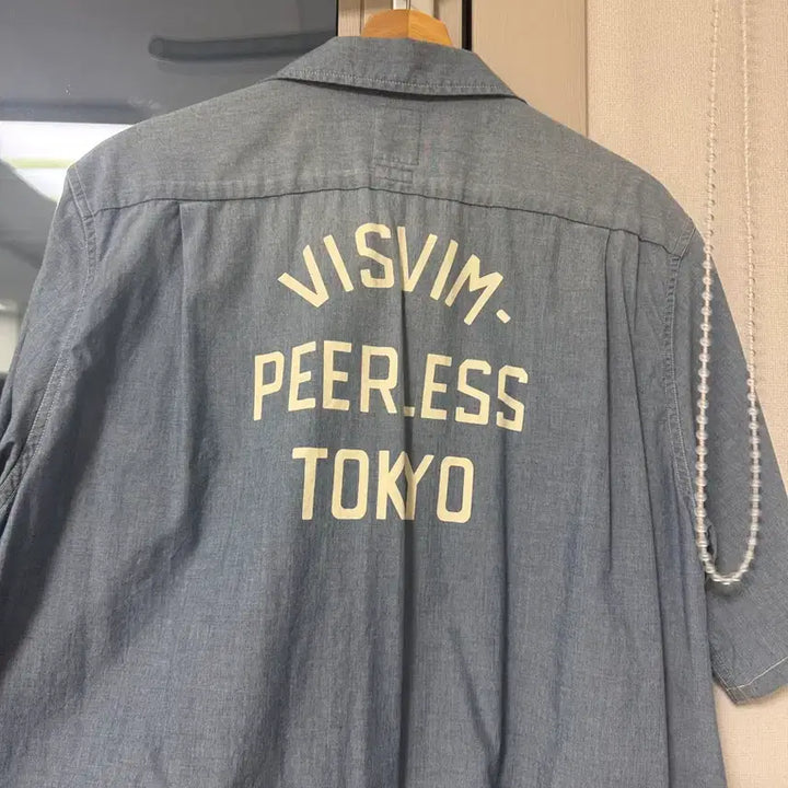 [SOLD OUT] visvim 23awKEESEY SHIRT S/S CHAMBRAY 4사이