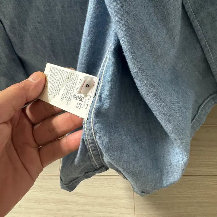 [SOLD OUT] visvim 23awKEESEY SHIRT S/S CHAMBRAY 4사이