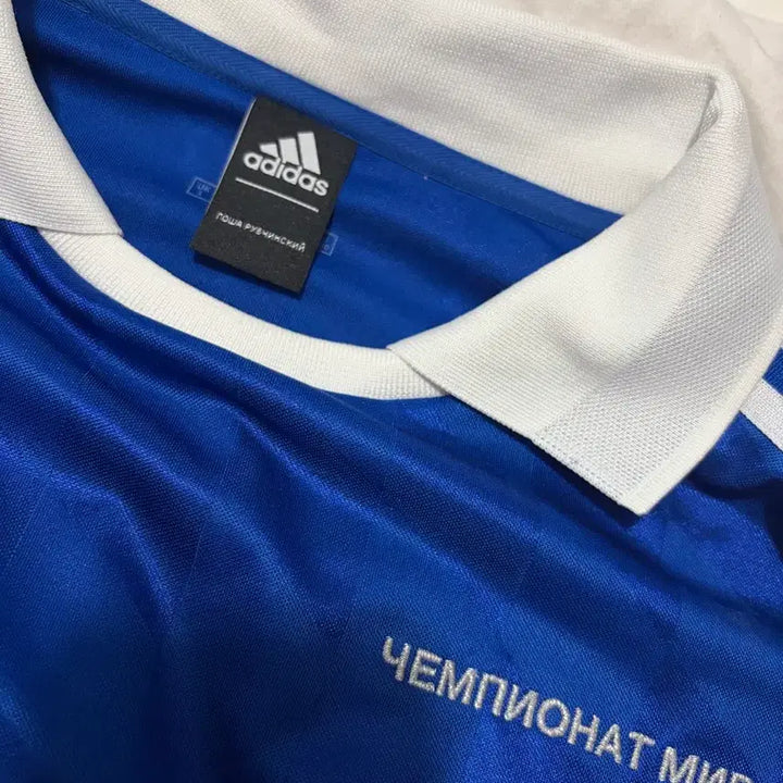 [BUNJANG] Adidas x Gosha Rubchinskiy Long Sleeve Shirt / (L)아디다스x고샤 롱슬리브 블루