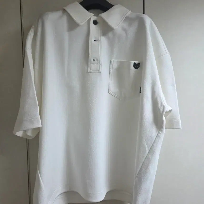 [BUNJANG] Songzio Zzero Oversized Fit Polo Shirt / (새상품) 송지오 지제로 피케 카라티 L 105사이즈