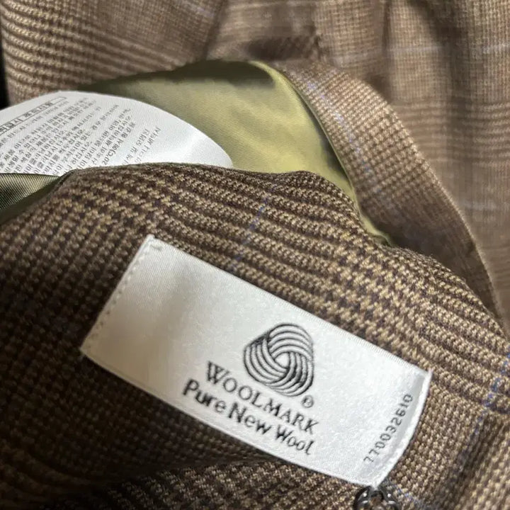 [BUNJANG] AVA MOLLI Check Wool Blazer Jacket M / 아바몰리 AVA MOLLI 체크 울 블레이저 자켓 M_1회 착용