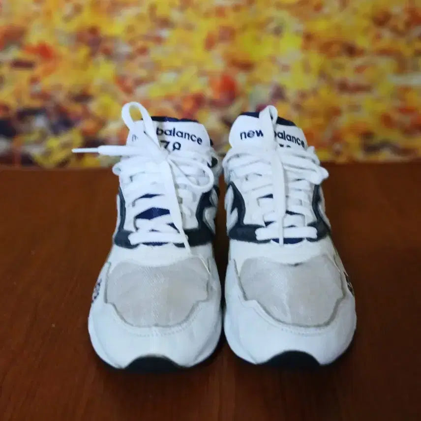 [BUNJANG] New Balance 878 White and Black Sneakers 250 / 뉴발란스 878 흰검 스니커즈 250