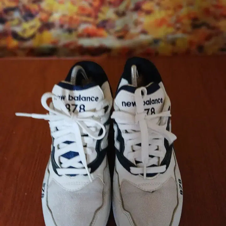 [BUNJANG] New Balance 878 White and Black Sneakers 250 / 뉴발란스 878 흰검 스니커즈 250