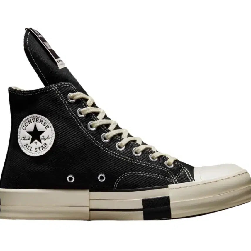 [BUNJANG] Rick Owens x Converse Darkstar Sneakers / 릭오웬스 x 컨버스 다크스타 255