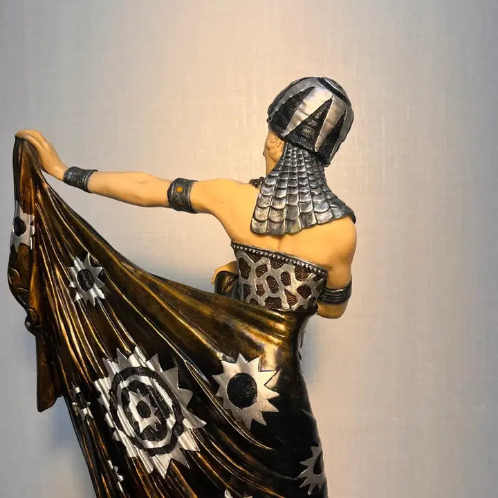 [BUNJANG] European Art Deco Resin Sculpture / (1998년도 판권) 유럽 아르데코 레진 조각 작품
