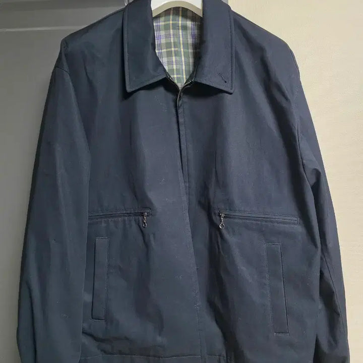 [BUNJANG] Sutter Gabardine Swing Jacket Navy L Size / 셔터 개버딘 스윙 자켓 네이비 L사이즈 팝니다.