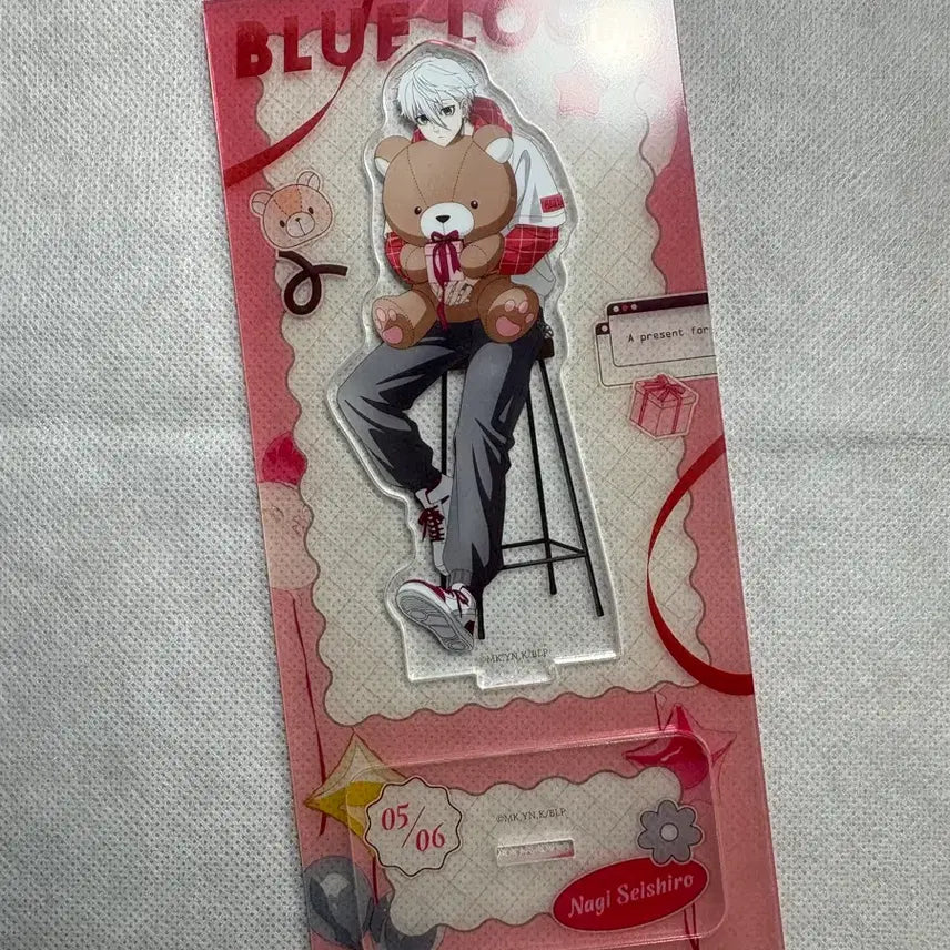 [SOLD OUT] 블루록 애니메이트 페어 발렌타인데이 아크릴 스탠드 나기 세이시로