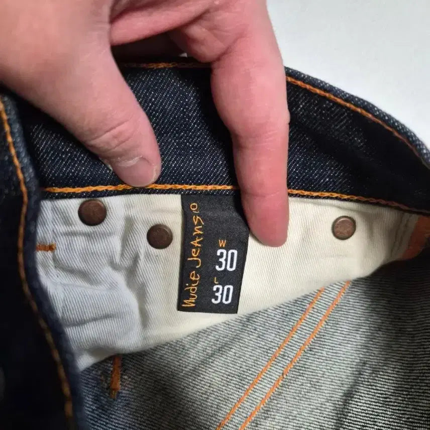 [BUNJANG] Nudie Jeans Thin Finn Denim Jeans / 누디진 씬핀 데님 새것 30/30
