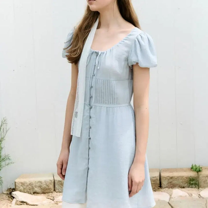 [BUNJANG] Rola Rola Sky Blue Dress / 로라로라 원피스 하늘색 (네고불가)