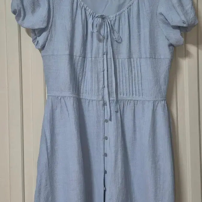 [BUNJANG] Rola Rola Sky Blue Dress / 로라로라 원피스 하늘색 (네고불가)