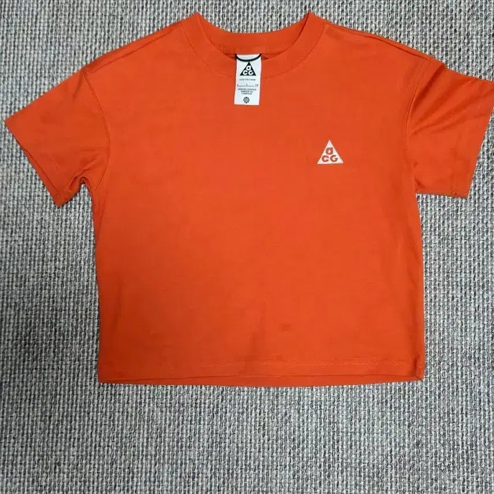 [BUNJANG] Nike ACG Orange Short Sleeve T-Shirt / 나이키 ACG 오렌지 반팔 티셔츠