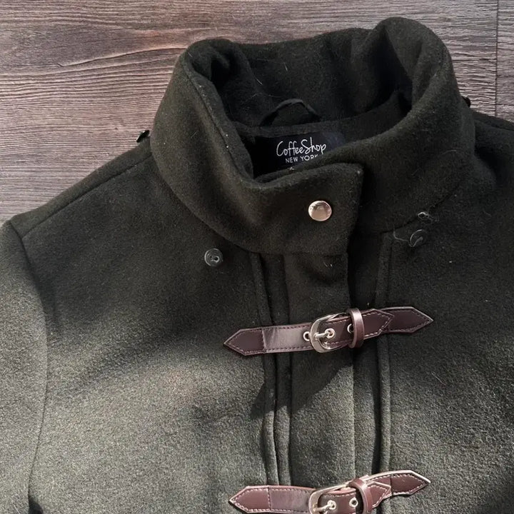 [BUNJANG] Coffee Shop New York Duffle Coat / 커피샵 뉴욕 더플코트