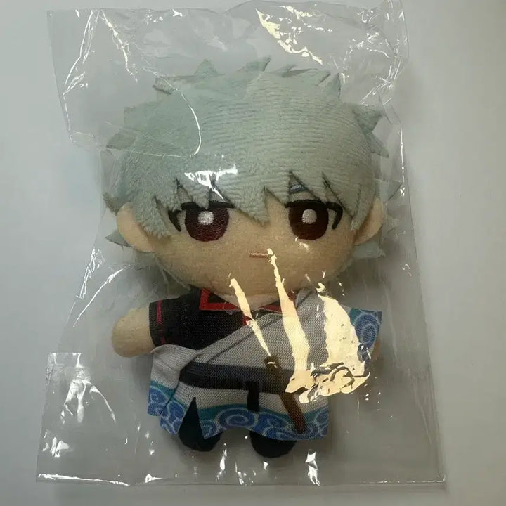 [BUNJANG] Gintoki Mascot Plush Keychain / 은혼 긴토키 마스코트 누이구루미 인형 키링