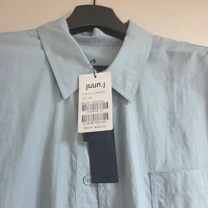 [BUNJANG] Juun.J Nylon Coach Short Sleeve Shirt L / (새상품) 준지 나일론 코치 반팔 셔츠 L