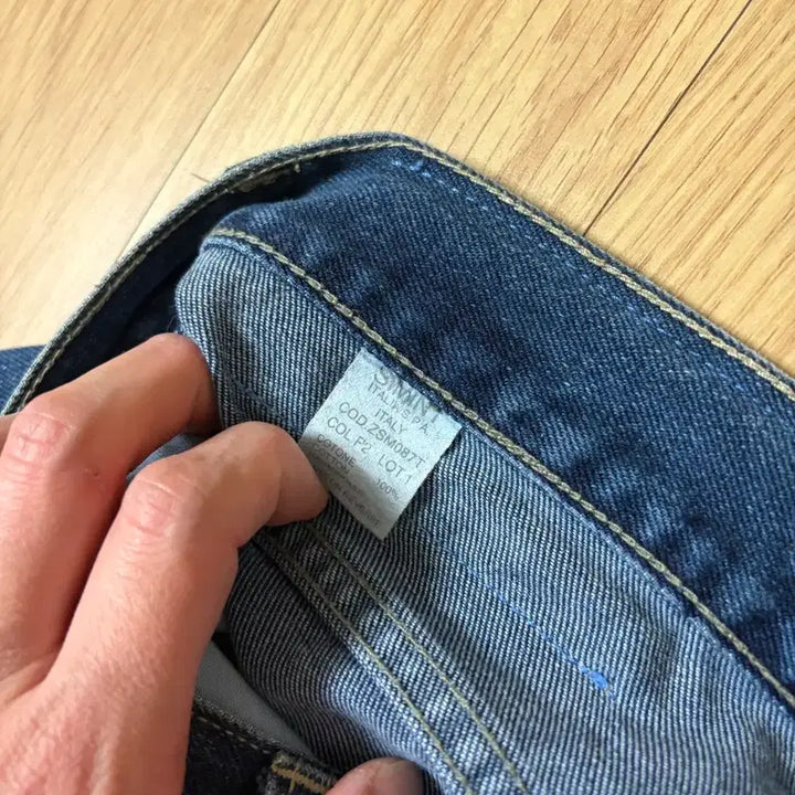 [BUNJANG] Armani Straight Fit Denim Pants / ARMANI 데님 스트레이트 팬츠