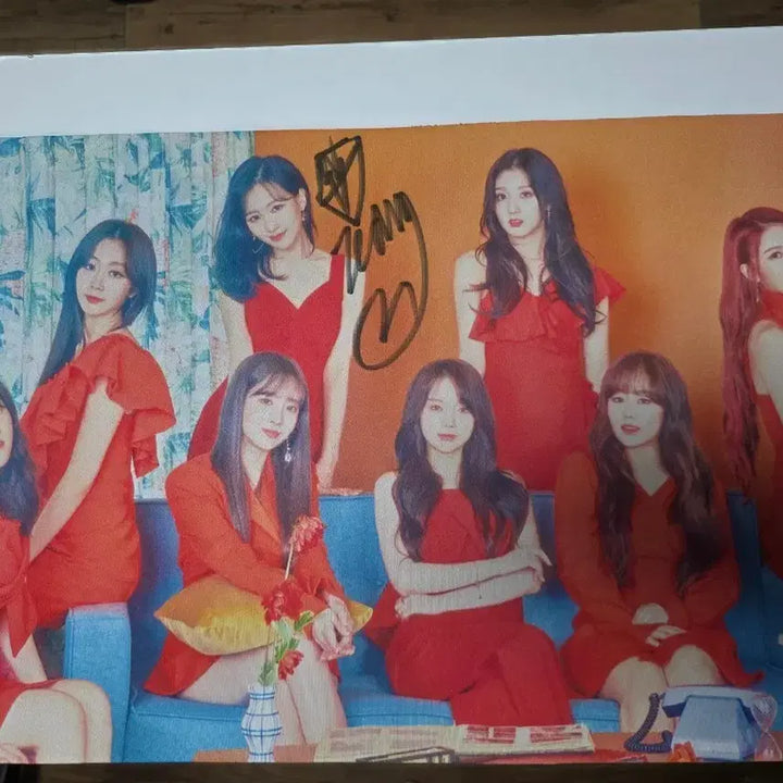 [BUNJANG] Lovelyz Ryu Sujeong Signed Sudden Attack Mousepad / 류수정 친필사인 러블리즈 서든어택 장패드