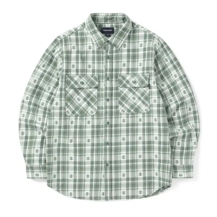 [SOLD OUT] (M) 디스이즈네버댓 African Check Shirt Green