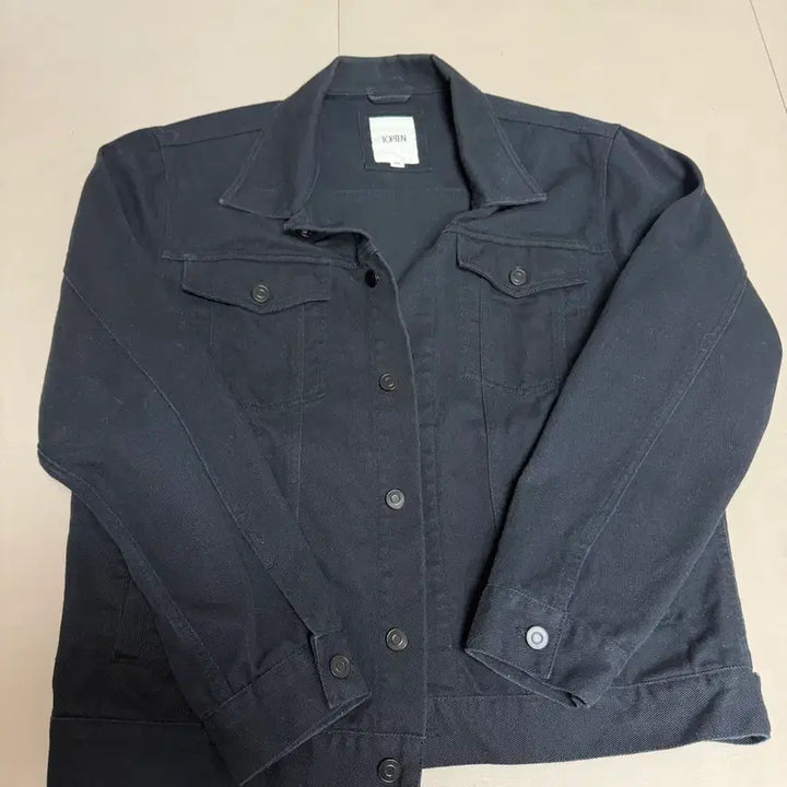 [BUNJANG] Topten Cotton Trucker Jacket (Black) / [105]탑텐 코튼 트리커 자켓 블랙