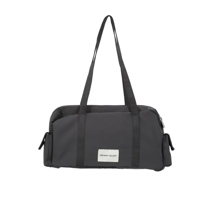 [BUNJANG] Ordinary Holiday Belt Pocket Boston Bag Tote Bag / 오디너리 홀리데이 벨트 포켓 보스턴백 토트백