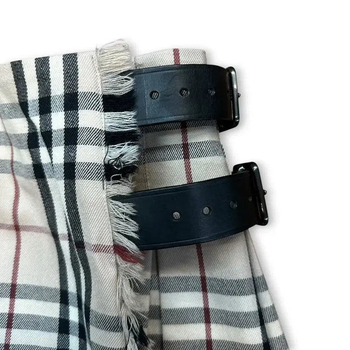 [BUNJANG] Burberry Nova Check Wrap Skirt / 버버리 노바체크 랩 스커트