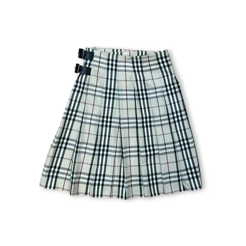 [BUNJANG] Burberry Nova Check Wrap Skirt / 버버리 노바체크 랩 스커트