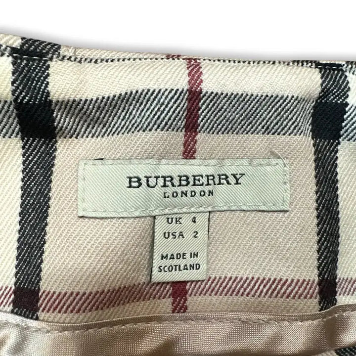 [BUNJANG] Burberry Nova Check Wrap Skirt / 버버리 노바체크 랩 스커트