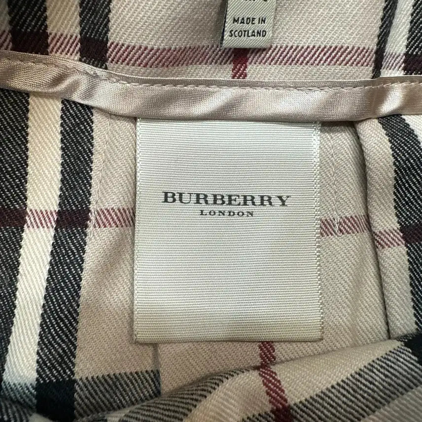 [BUNJANG] Burberry Nova Check Wrap Skirt / 버버리 노바체크 랩 스커트