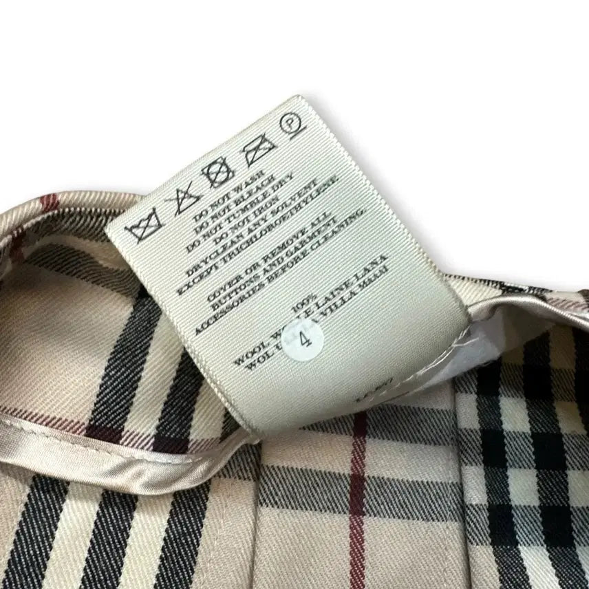 [BUNJANG] Burberry Nova Check Wrap Skirt / 버버리 노바체크 랩 스커트