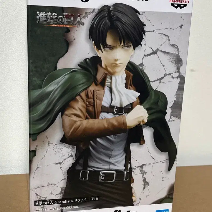 [BUNJANG] Attack on Titan Levi Ackerman Grandista Figure (Sealed) / 미개봉)진격의 거인 그란디스타 리바이 아커만 피규어