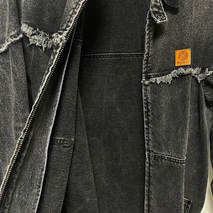 [BUNJANG] Heritagefloss Stone Washed Denim Jacket / [헤리티지플로스 스톤워시드 데님 자켓]