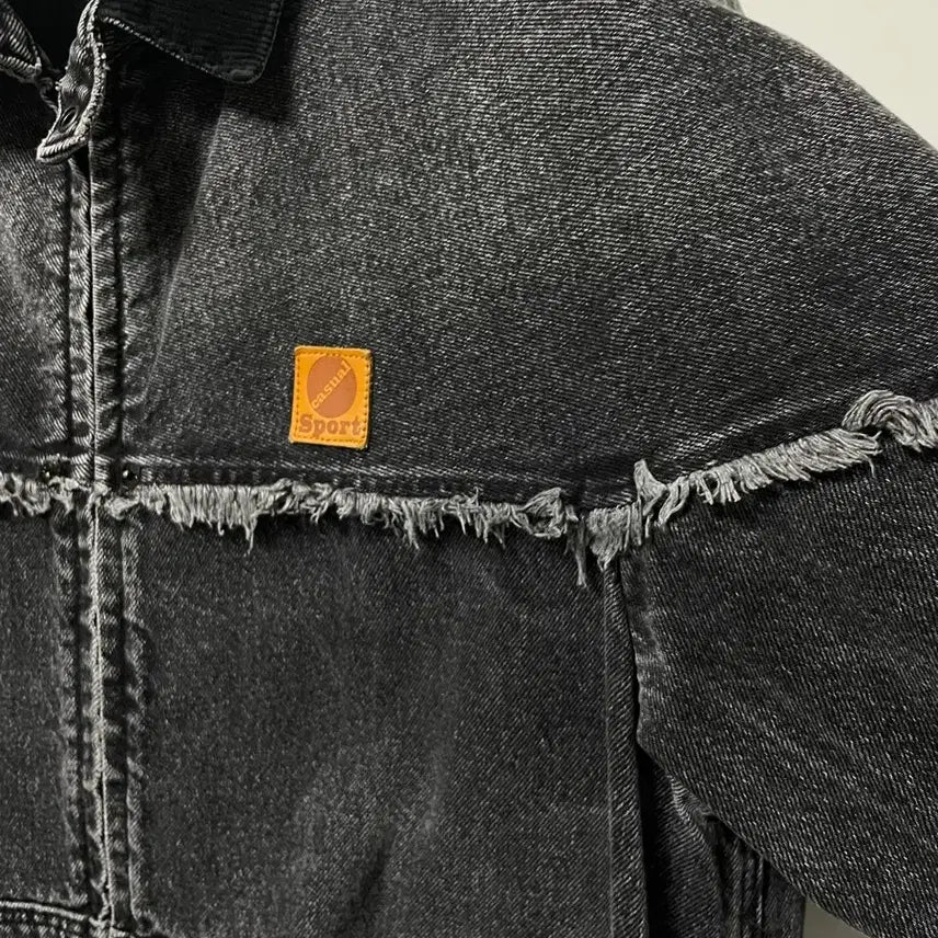 [BUNJANG] Heritagefloss Stone Washed Denim Jacket / [헤리티지플로스 스톤워시드 데님 자켓]