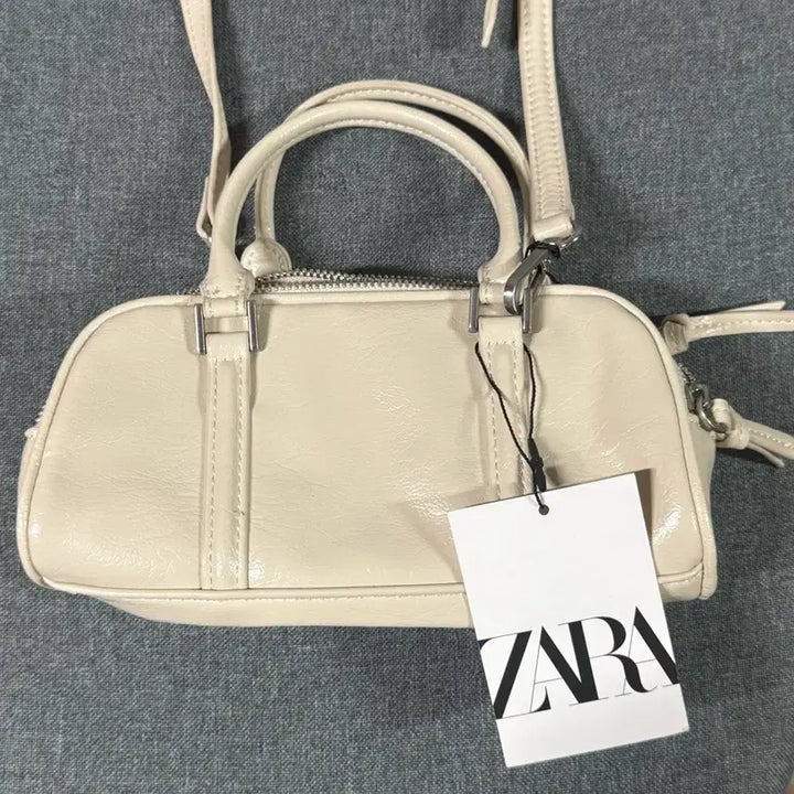 [BUNJANG] Zara Ivory Mini Shoulder Bag / 새상품) 자라 아이보리 미니 숄더백