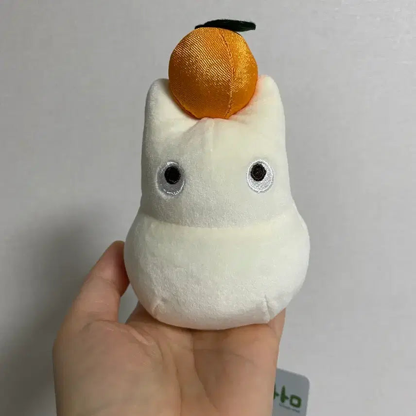 [BUNJANG] Ghibli Totoro Mandarin Orange Plush / 지브리정품) 귤소토인형