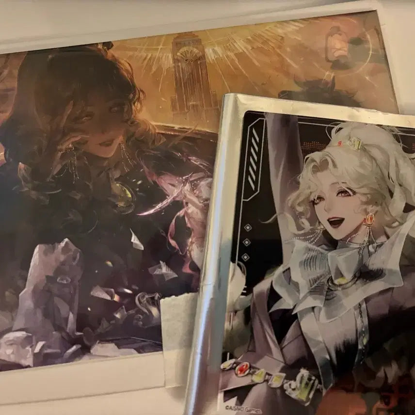 [BUNJANG] Alchemy Stars Parfait A3 Popup Limited Acrylic Card POB / 무기미도 파르페 A3 popup 한정 아크릴 카드 특전