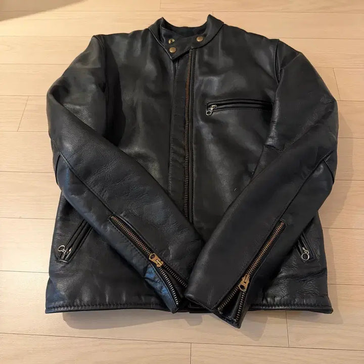 [BUNJANG] Vanson Cafe Racer Leather Jacket Size 36 / vanson(벤슨) 가죽자켓 모델 b (카페레이서) 36사이즈 판매합니다