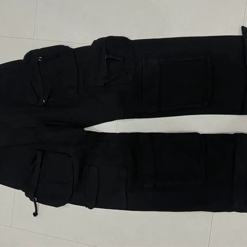 [BUNJANG] ZARA Utility Pocket Cargo Pants Black EU44 / 자라 유틸리티 포켓 카고 바지 블랙 EU44