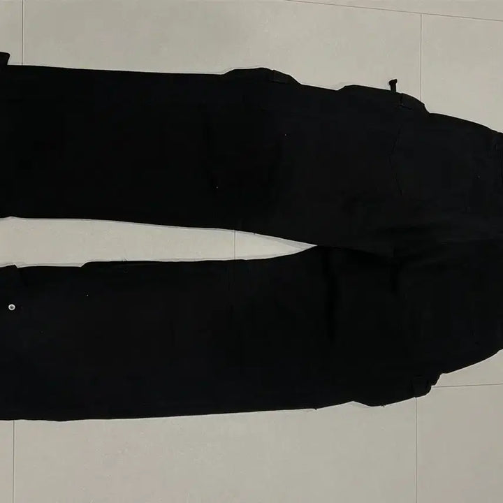 [BUNJANG] ZARA Utility Pocket Cargo Pants Black EU44 / 자라 유틸리티 포켓 카고 바지 블랙 EU44